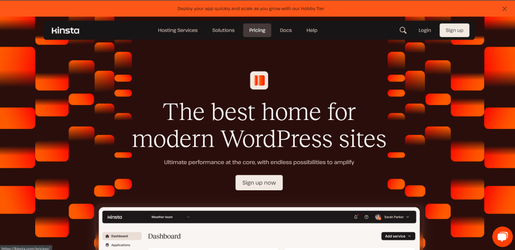 The best home for modern WordPress sites
